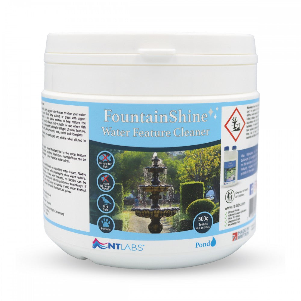 NT Labs FountainShine Water Feature Cleaner 500g