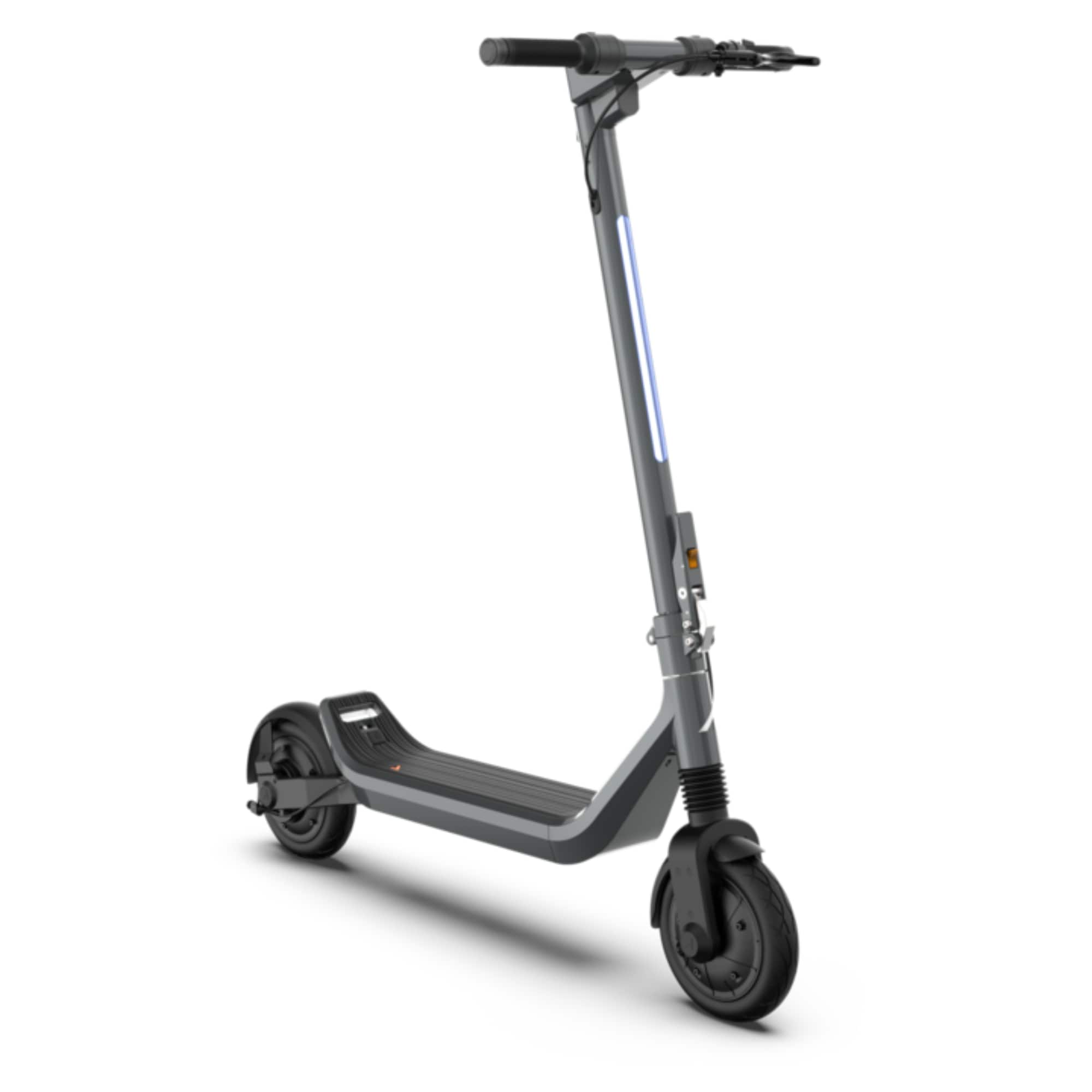 Apollo - Go Premium Dual-Motor Electric Scooter w/40 mi Max Operating Range & 28 mph Max Speed - Space Gray