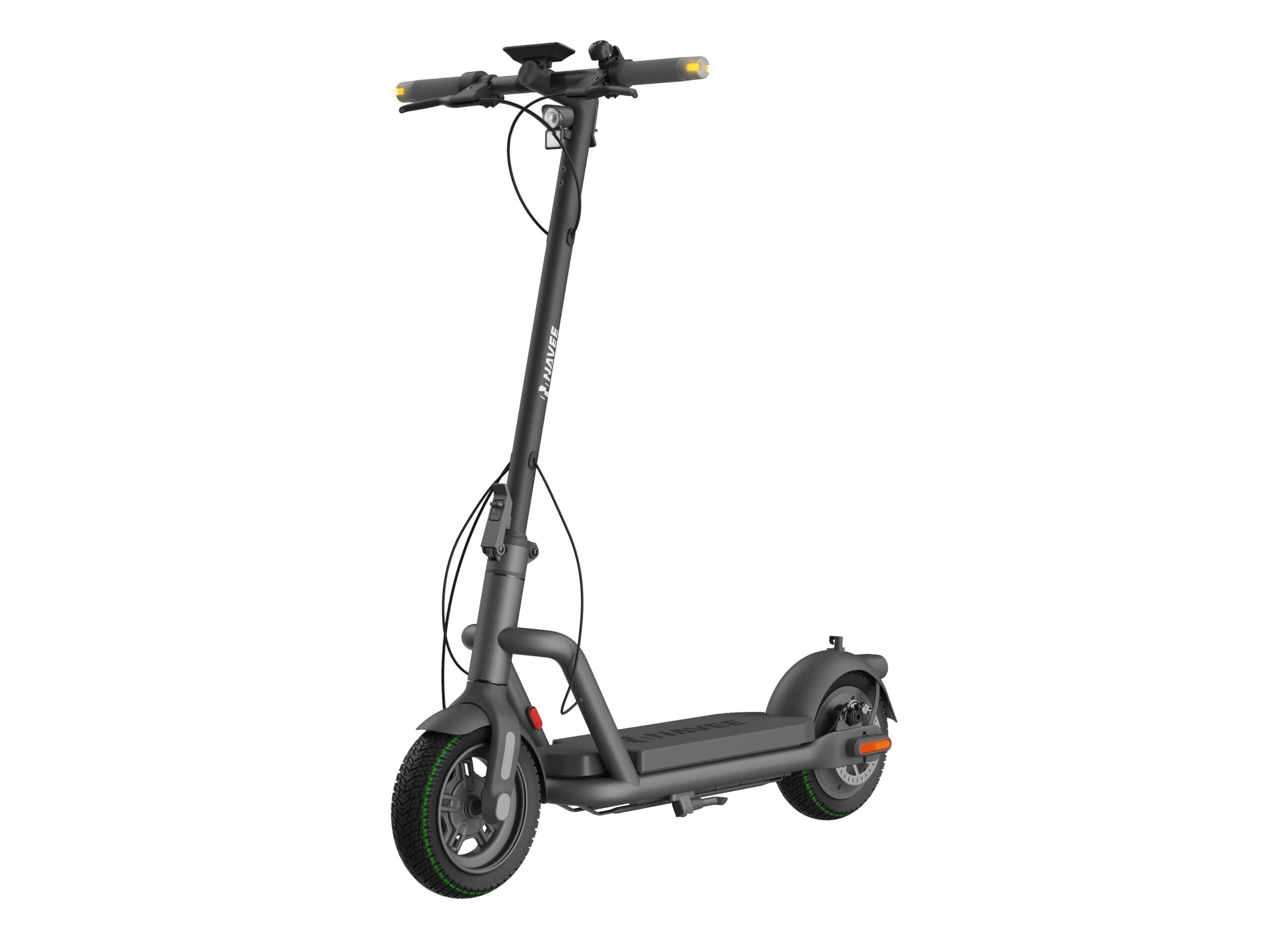 NAVEE - N65i Electric Scooter w/40 mi Max Operating Range & 25 mph Max Speed - Black