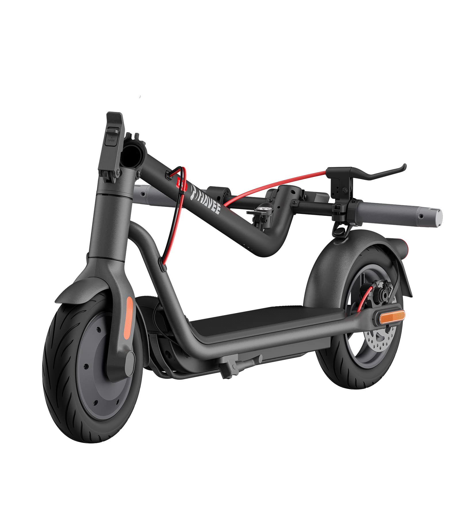 NAVEE - V40i Electric Scooter w/25 mi Max Operating Range & 20 mph Max Speed - Black - Image 3