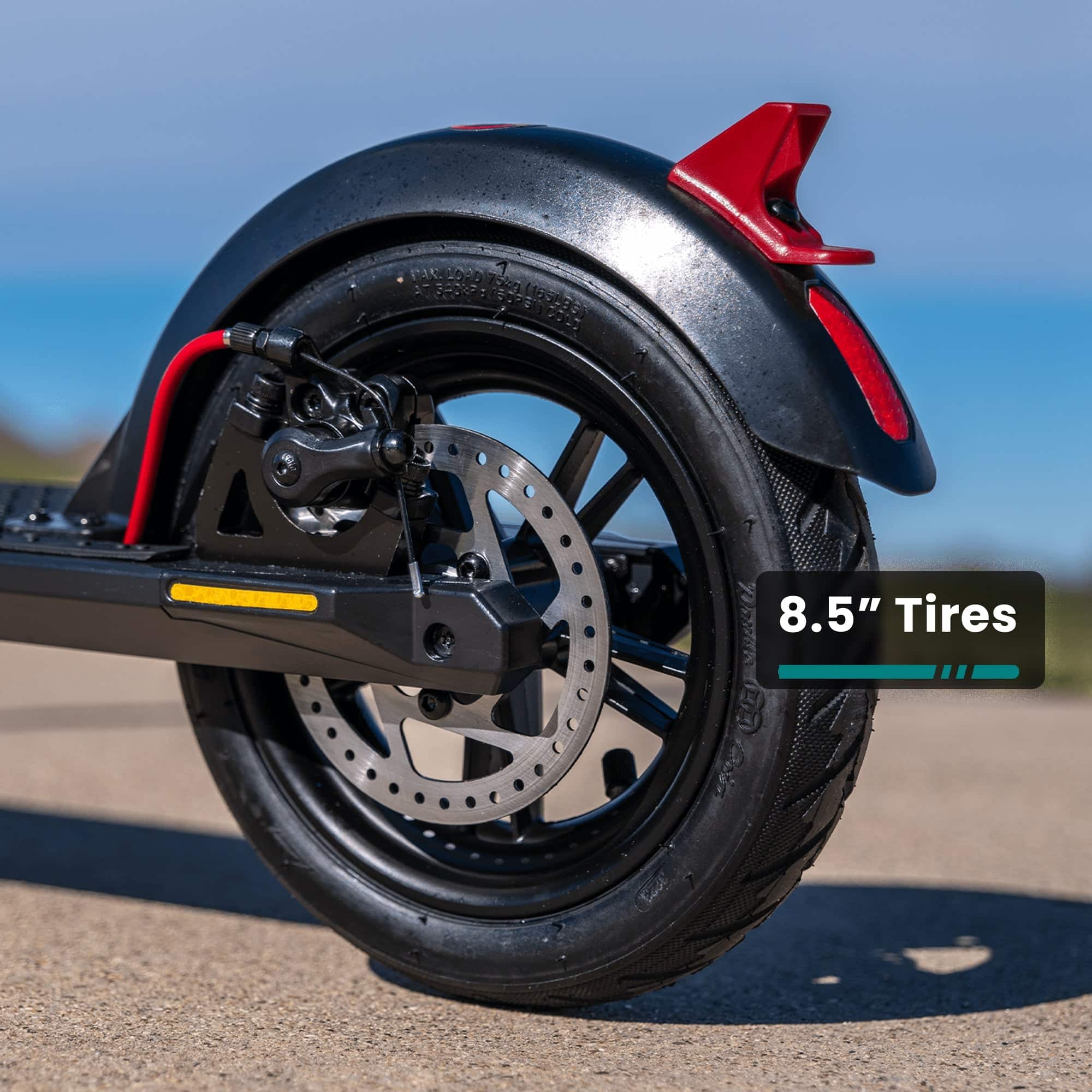 GoTrax - XR LITE Commuting Electric Scooter w/5mi Max Operating Range & 12mph Max Speed - Black - Image 4