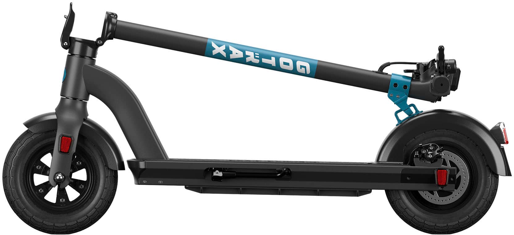 GoTrax - G Max Ultra Commuting Electric Scooter w/ 45mi Max Operating Range & 20 Max Speed - Black - Image 4