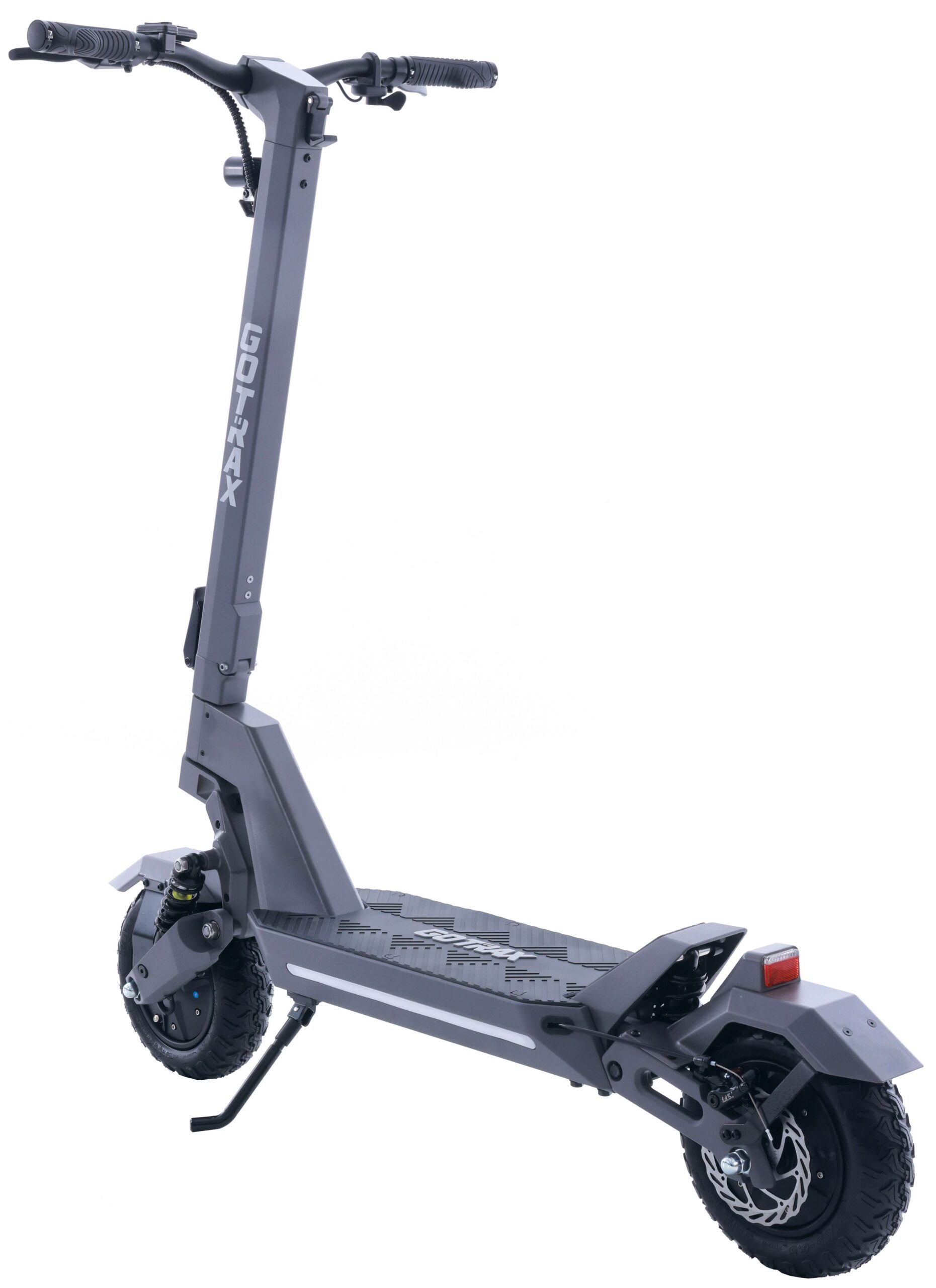 GoTrax - RAPTOR Electric Scooter w/28 mi Max Operating Range & 30mph Max Speed - Gray - Image 5