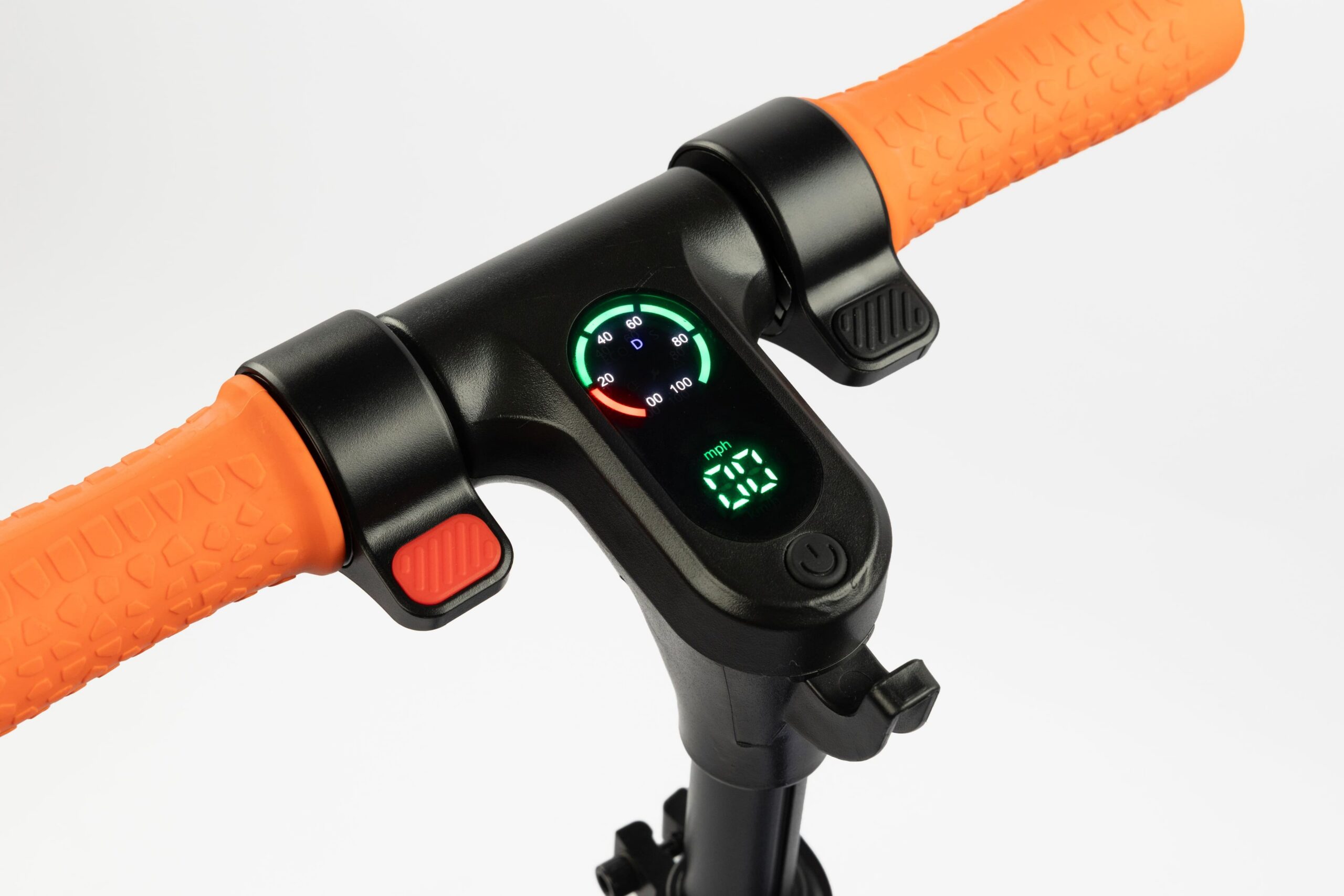 5th Wheel - K1MAX Kids Electric Scooter w/ 5 mi Max Range and 10 mph Max Speed - Black - Image 4