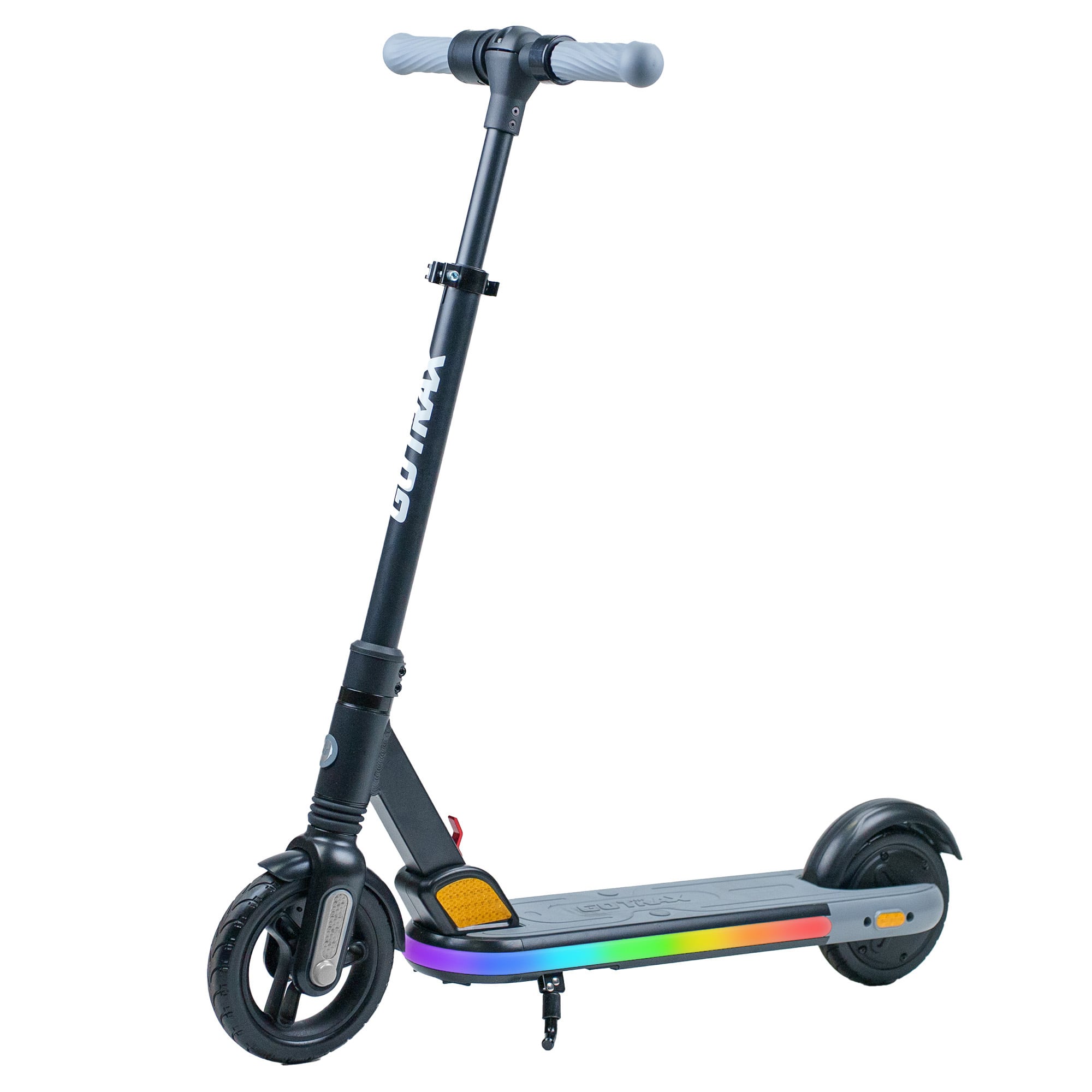GoTrax - XR Glow Electric Scooter w/ 11mi Max Operating Range & 10mph Max Speed - Black