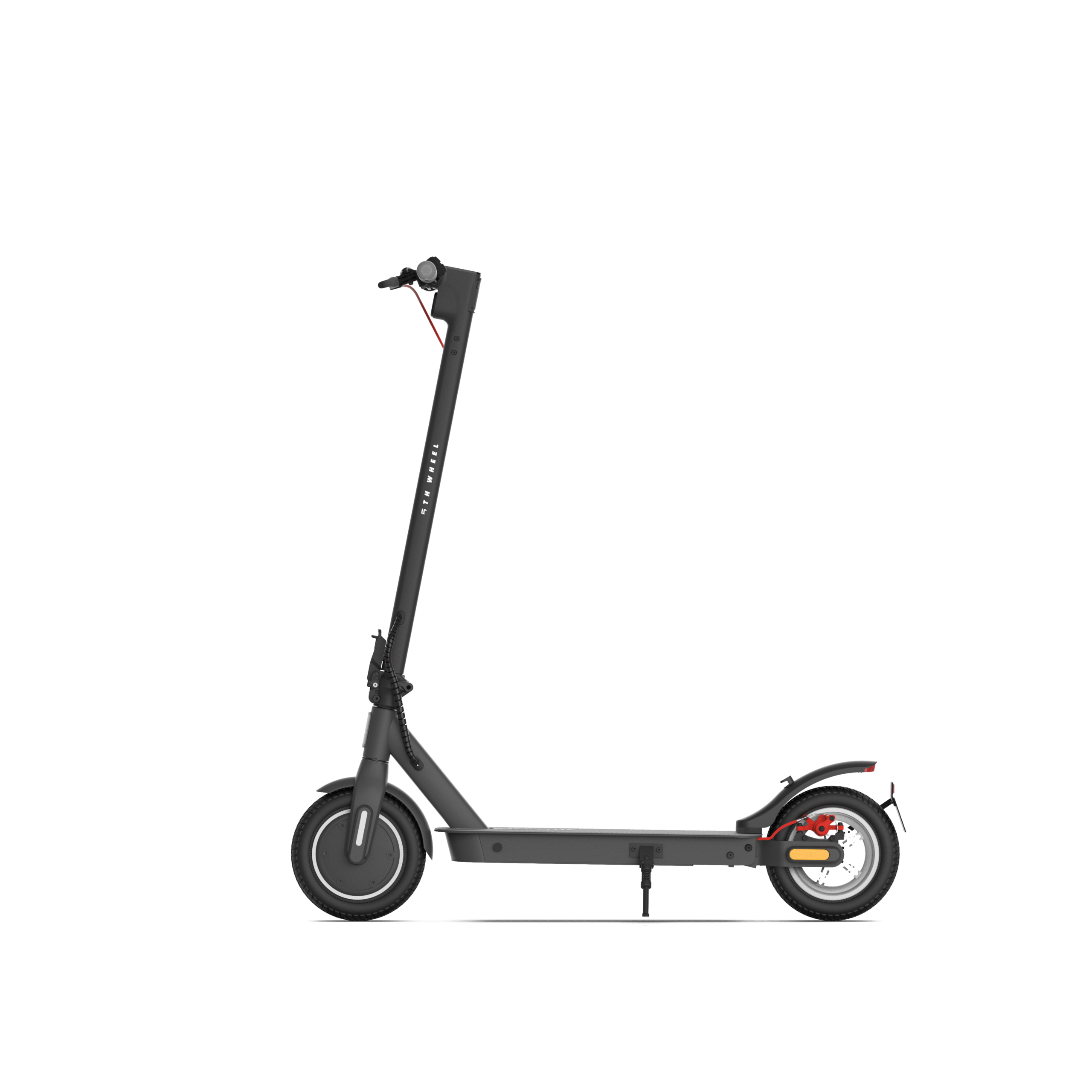 5th Wheel - V30PRO Foldable Electric Scooter w/ 20 mi Max Operating Range & 18 mph Max Speed - Black - Image 3