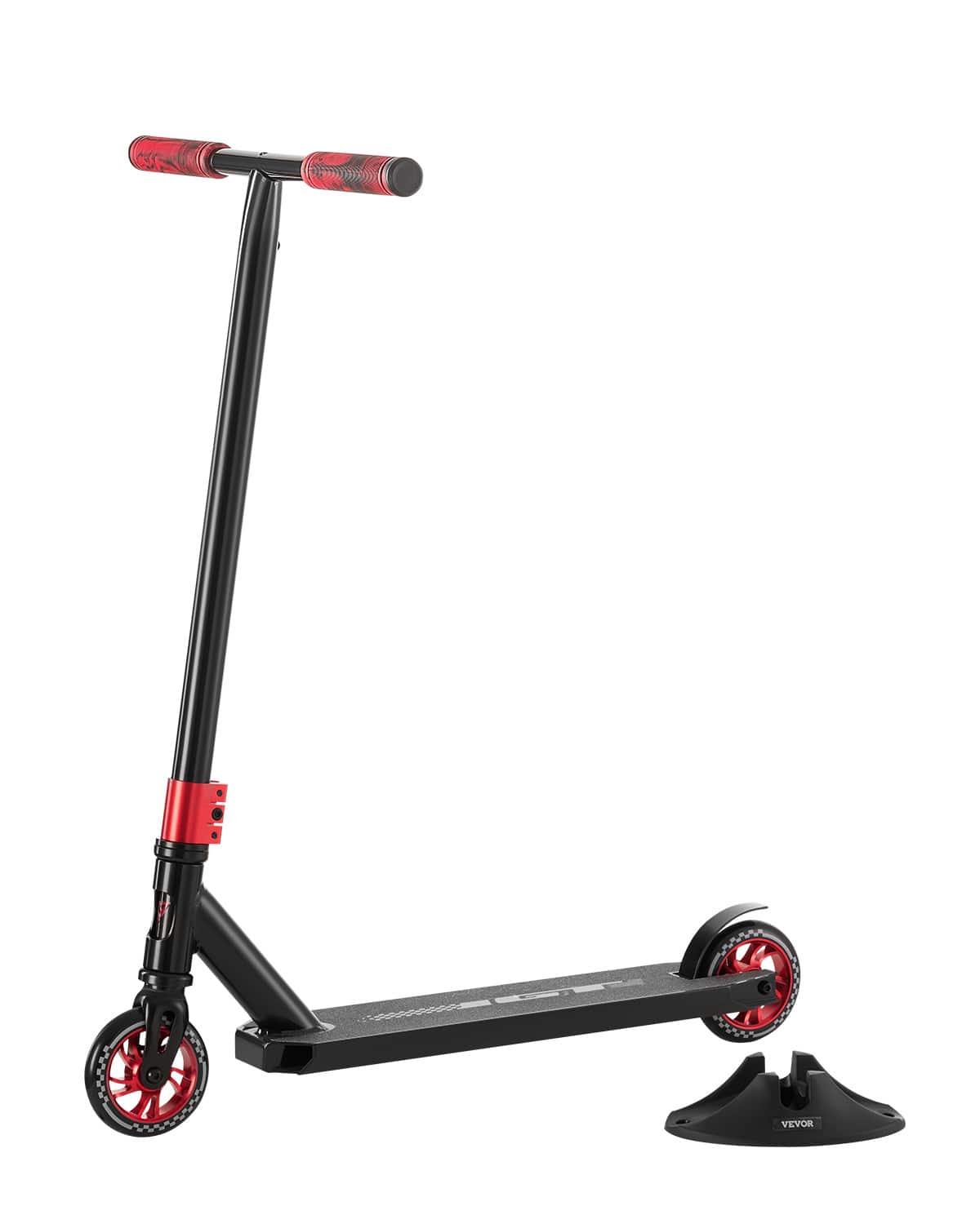 VEVOR - Stunt Scooter, Pro Complete Trick Scooters for Kids Ages 11-13 Years,Teens, Adults,Boys,and Girls,Freestyle Street Rider - Red, Black