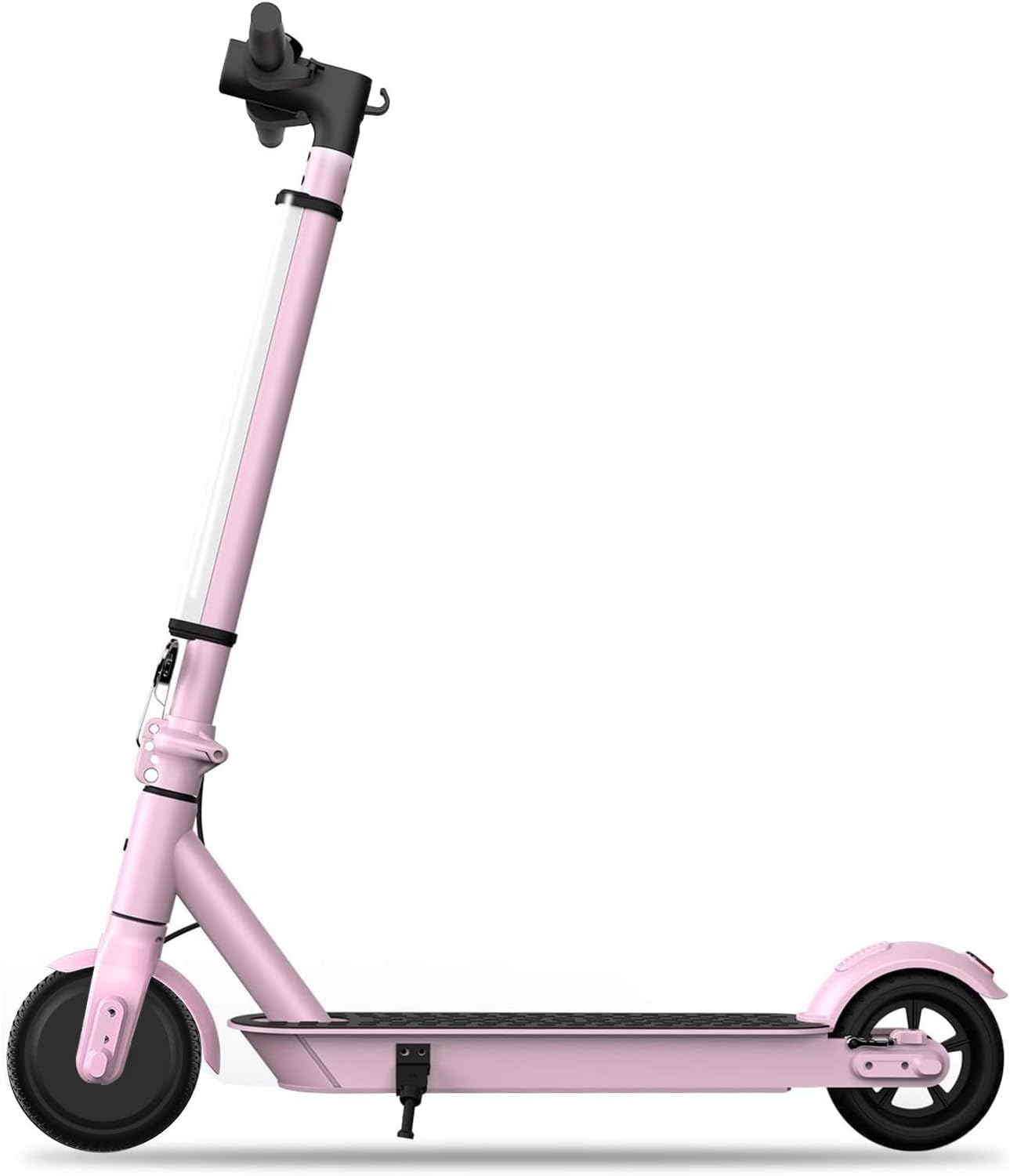 HiBoy - S2 Lite Electric Scooter - 6.5" Solid Tires - Up to 10.6 Miles Long-Range & 13 MPH - Pink