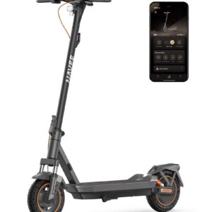 NAVEE - GT3 Electric Scooter w/31 miles Max Operating Range & 20 mph Max Speed - Black
