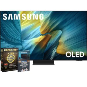 Samsung - 65" S95F OLED 4K Vision AI Smart TV (2025) + 1 Year Extended Warranty Protection Plan Bundle + 6FT HDMI 2.0 Cable