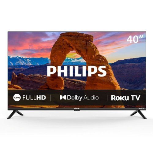 Philips - 40” Class 6000 Series LED 1080p Smart Roku TV - Image 3