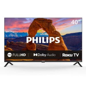 Philips - 40” Class 6000 Series LED 1080p Smart Roku TV