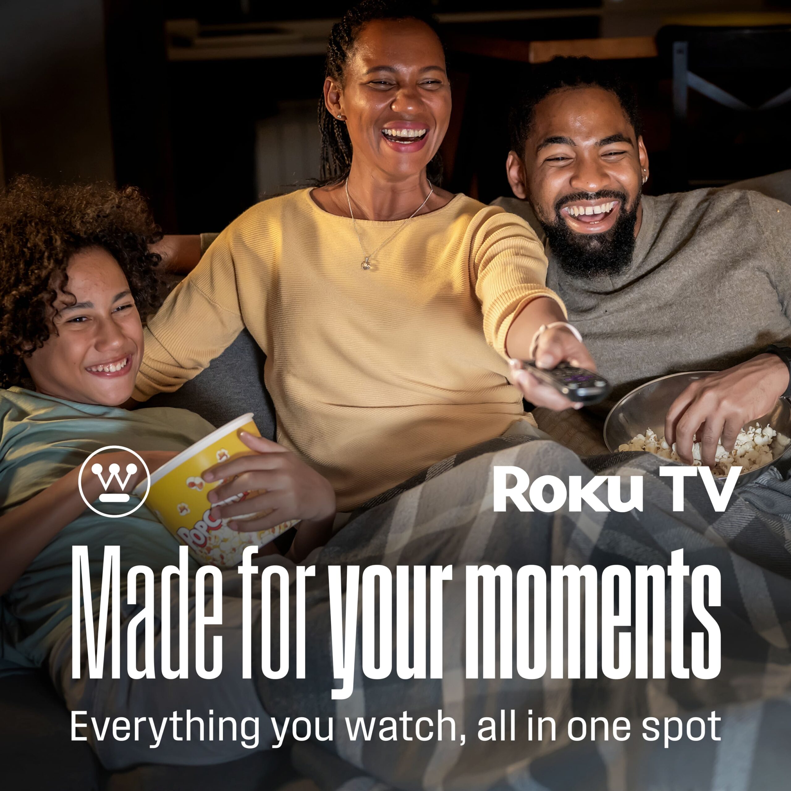 Westinghouse - 50" Mini-LED 4K UHD Roku TV with Dolby Vision, QLED, Local Dimming, MEMC, AirPlay 2 & HomeKit - Image 4