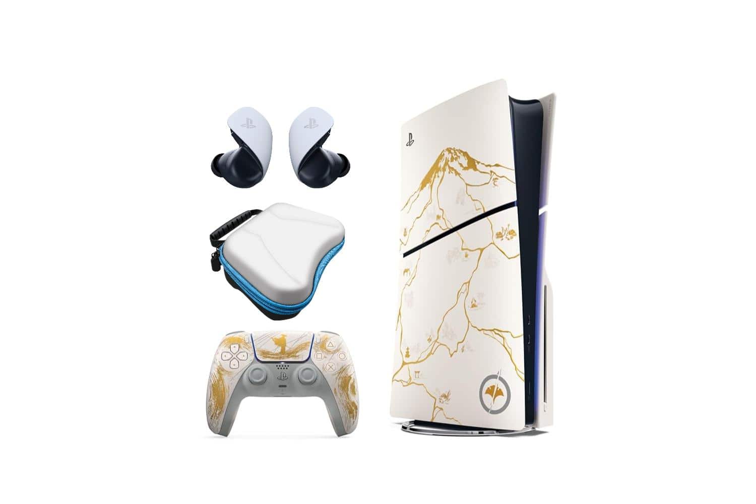 PS5 Ghost of Yotei Limited Edition Bundle + Pulse Explore Earbuds + Case - PlayStation 5
