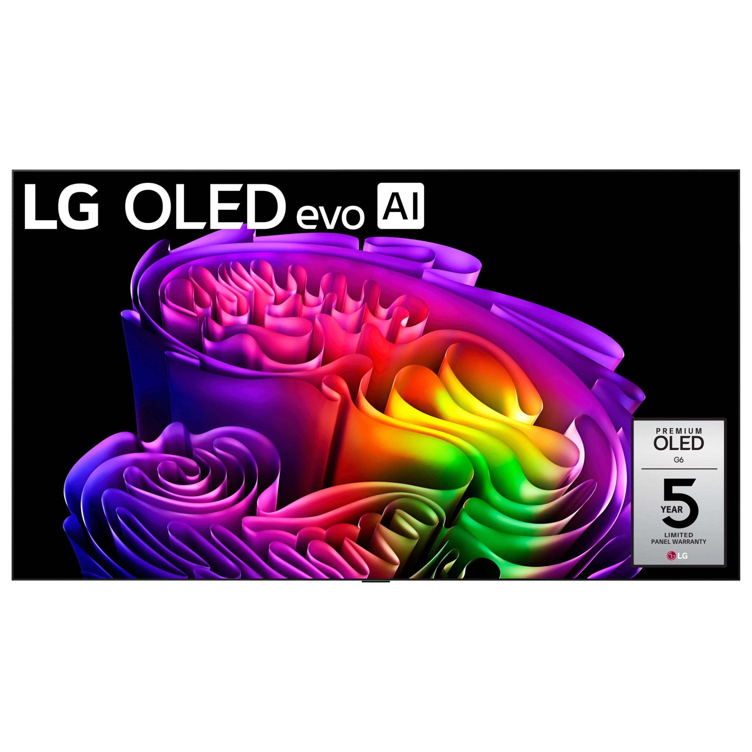 LG - 97" Class G6 Series OLED evo AI 4K Smart webOS TV with Gallery Design and Flush Wall Mount (2026) - Image 2