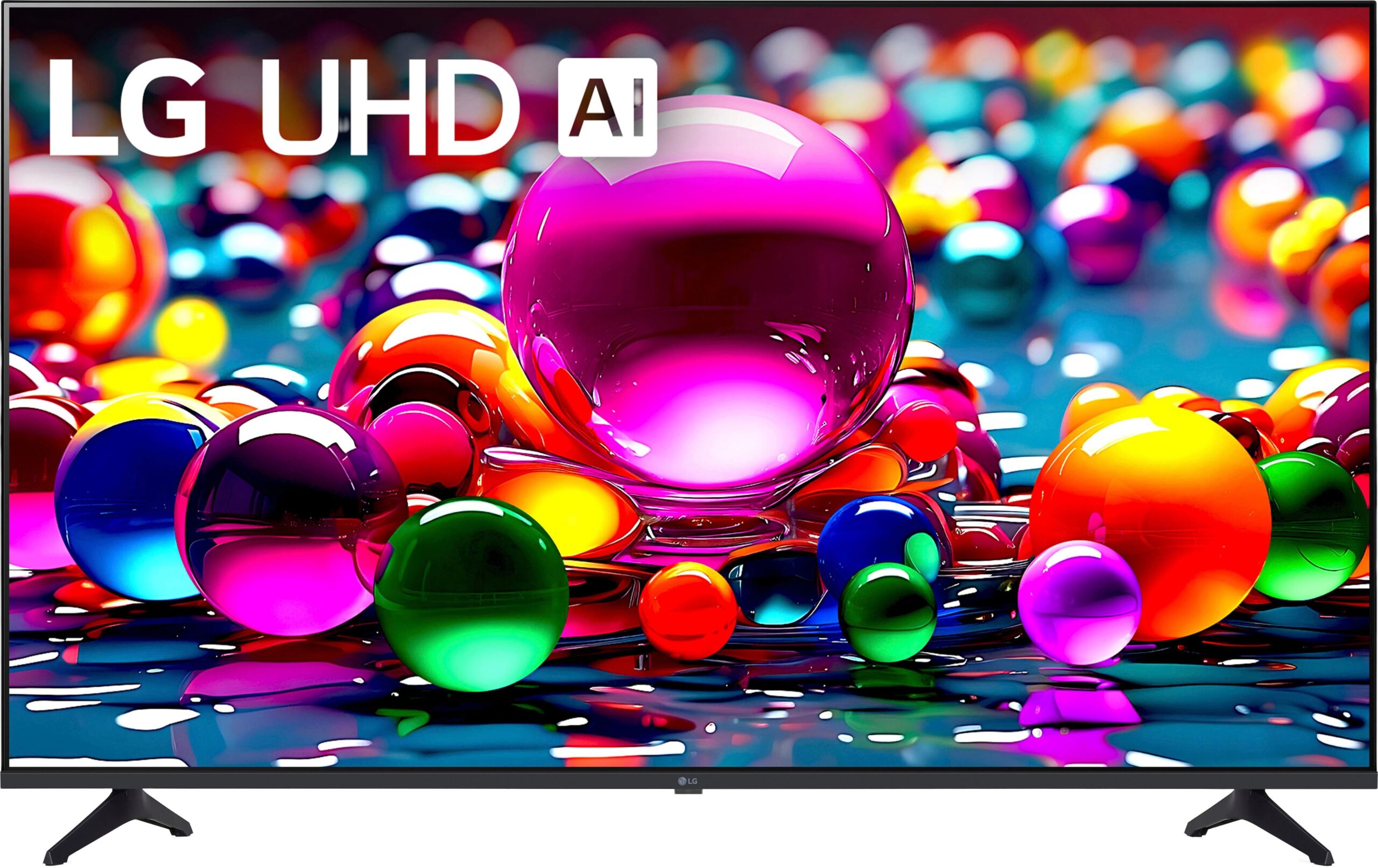 LG - 43” Class UA77 Series LED AI 4K UHD Smart webOS TV (2025)