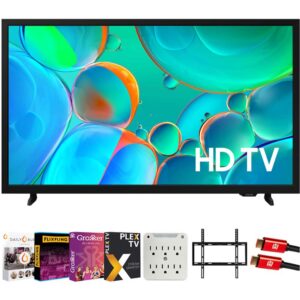 Samsung - 32" F5000F Series HD Smart TV (2025) with Tech Smart USA Premiere Movies Streaming Bundle