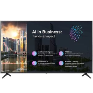 LG - 75" PK640S Series UHD Signage TV with webOS 25 & Easy Content Management