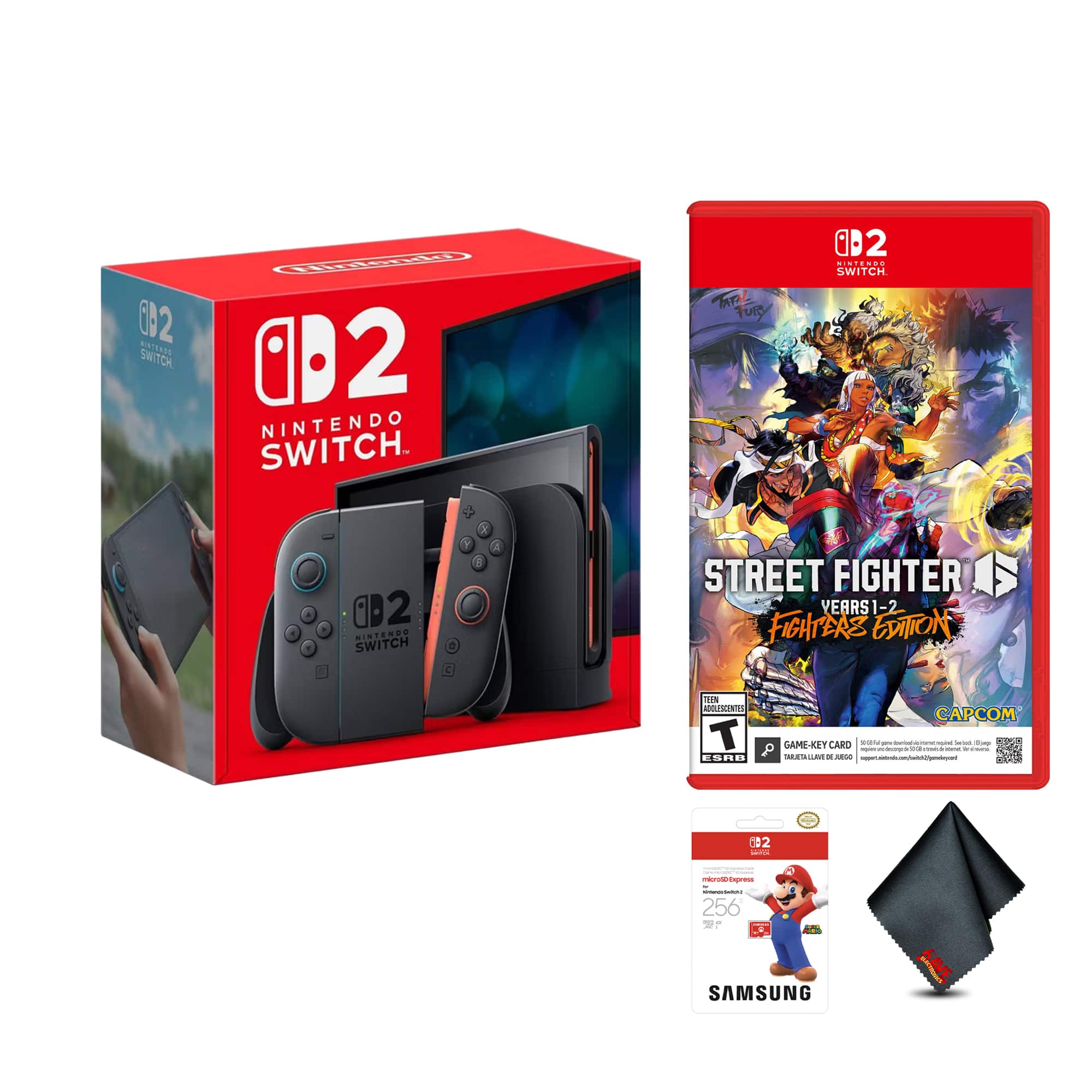 Switch 2 System, Nintendo STREET FIGHTER 6, Bundle - Nintendo Switch 2