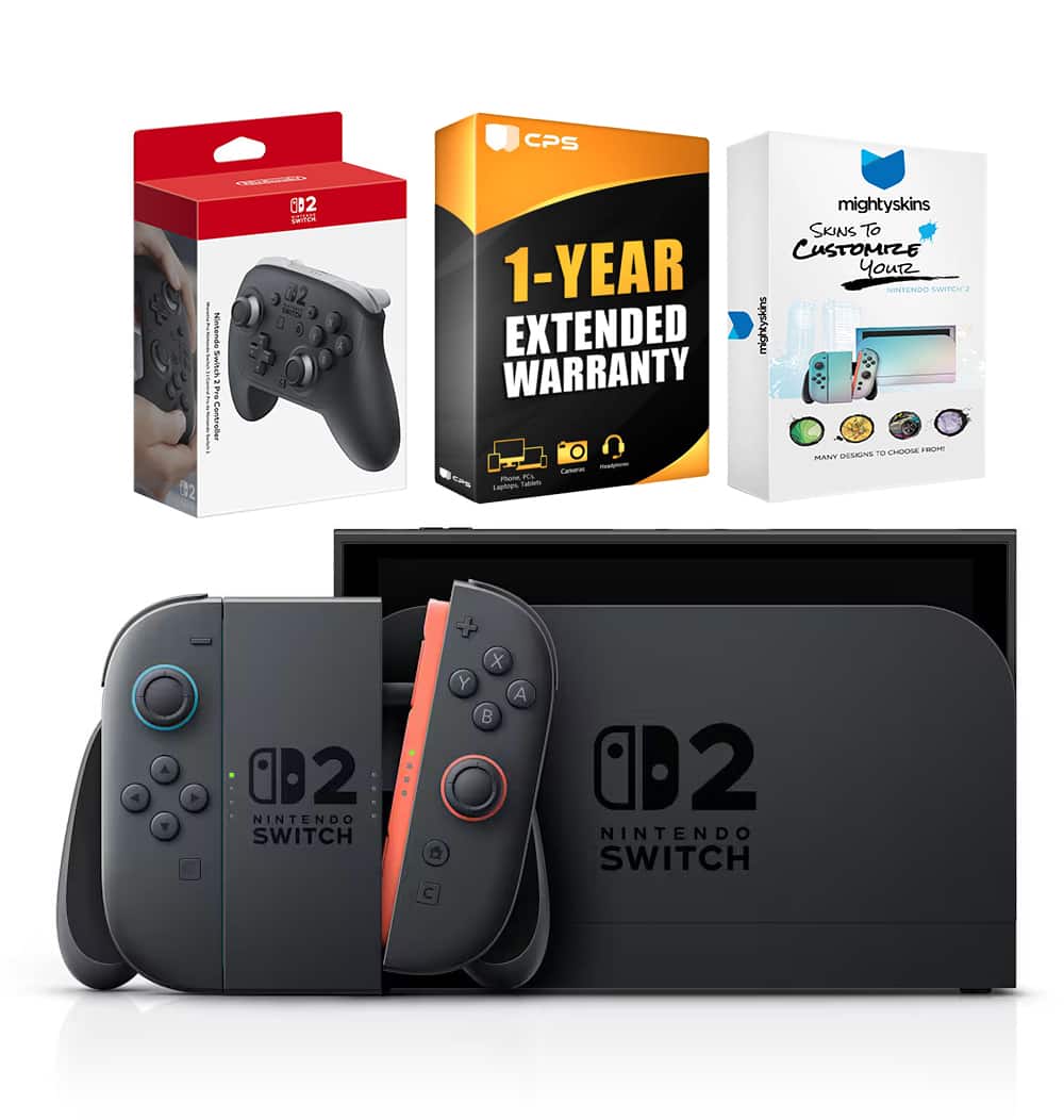 Switch 2 Mario Kart World Bundle with Pro Controller, MightySkins Code and 1 CPS Year Extended Warranty - Nintendo Switch 2 - Image 2