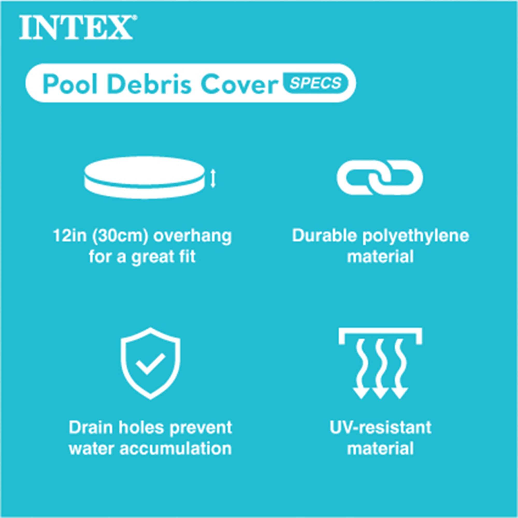 Intex - Easy Set 10' x 30" Round Inflatable Above Ground Swimming Pool with Cover - Image 5