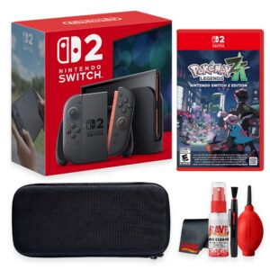 Switch 2 Video Game System Bundle With Carrying Case + Cleaning Kit + Nintendo Pokémon Legends: Z-A - Nintendo - Nintendo Switch 2
