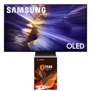 Samsung - QN65S90FAFXZA 65 Inch 4K OLED Smart TV with Dolby Atmos and 2 Year Amber Protection Plan (2025)