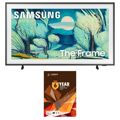 Samsung - QN43LS03FAFXZA 43 Inch The Frame QLED 4K Art Mode Vision AI Smart TV with 6 Year Amber Protection Plan (2025) - Image 3