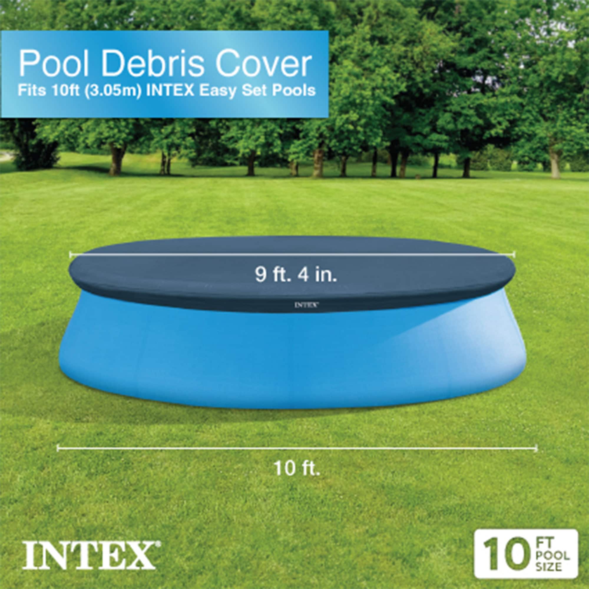 Intex - Easy Set 10' x 30" Round Inflatable Above Ground Swimming Pool with Cover - Image 3