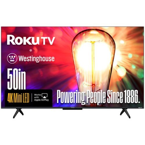 Westinghouse - 50" Mini-LED 4K UHD Roku TV with Dolby Vision, QLED, Local Dimming, MEMC, AirPlay 2 & HomeKit - Image 3