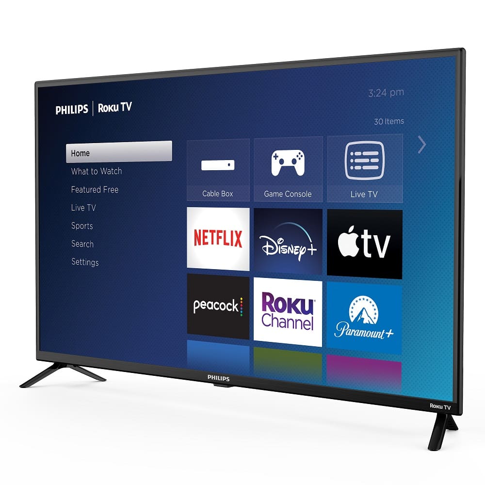 Philips - 40” Class 6000 Series LED 1080p Smart Roku TV - Image 4