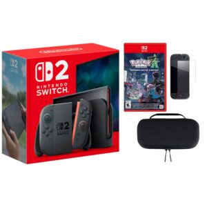 Switch 2 Bundle With Accessories & Pokemon Z-A Game - Nintendo Switch 2