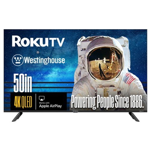 Westinghouse - 50" 4K UHD QLED Roku Smart TV with HDR10+, Dolby Vision, Wi-Fi, Alexa & Google Assistant - Image 3