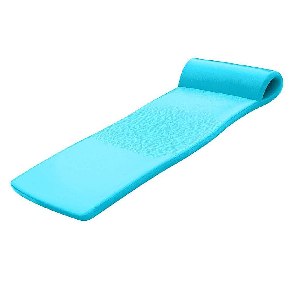 TRC Recreation - 70 Inch Foam Raft Lounger Pool Float (2 Pack) - Tropical Teal - Image 2