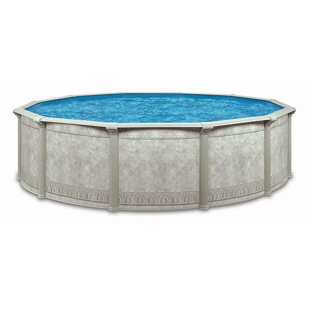 Aquarian - 15ft x 52in Round Above Ground Swimming Pool