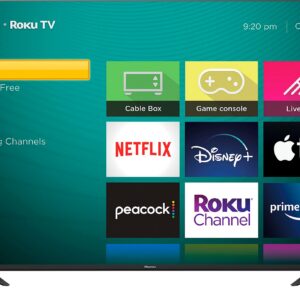 Hisense - 43" Class R6G Series LED 4K UHD Smart Roku TV (2021)