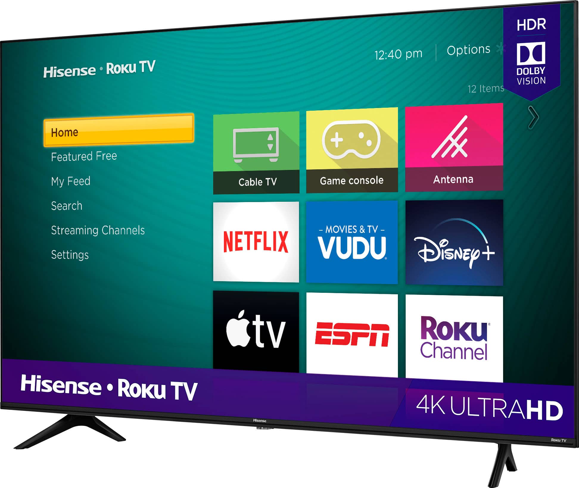 Hisense - 43" Class R6G Series LED 4K UHD Smart Roku TV (2021) - Image 4