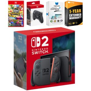 Switch 2 Console with Super Mario Party Jamboree, Pro Controller, MightySkins Code and 1 CPS Year Extended - Nintendo Switch 2