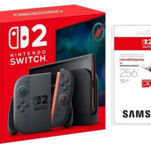Switch 2 Console with 256GB Memory Card Powever Bundle - Nintendo Switch 2
