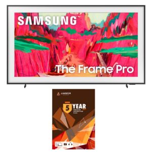 Samsung - QN65LS03FWFXZA 65 Inch The Frame Wireless 4K Neo QLED TV with 5 Year Amber Protection Plan (2025)