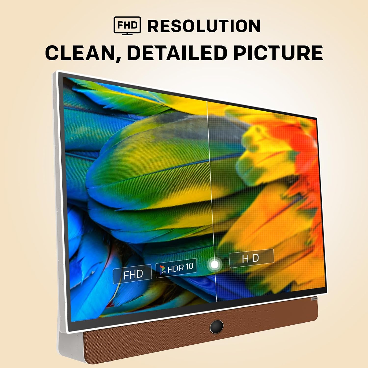 SKYWORTH - Portable 24" LED Full HD Battery Powered Smart Google TV (2024) - Image 4