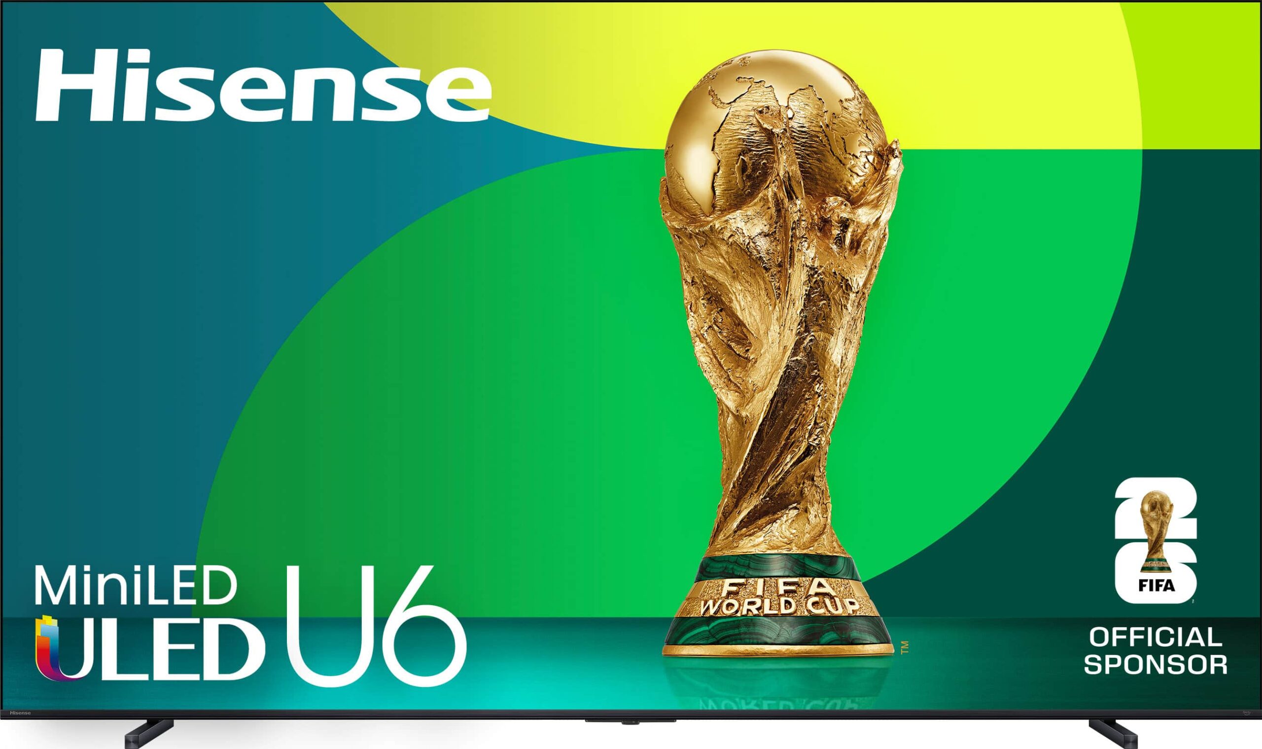 Hisense - 100" Class U6 Series MiniLED QLED UHD 4K HDR Smart Fire TV (2026)
