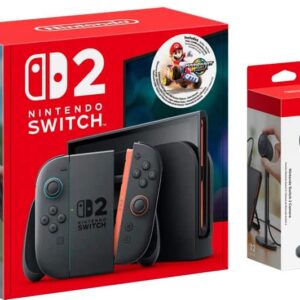 Switch 2 Mario Kart 8 Bundle with Nintendo Switch 2 Camera & Screen Protector - Nintendo Switch 2