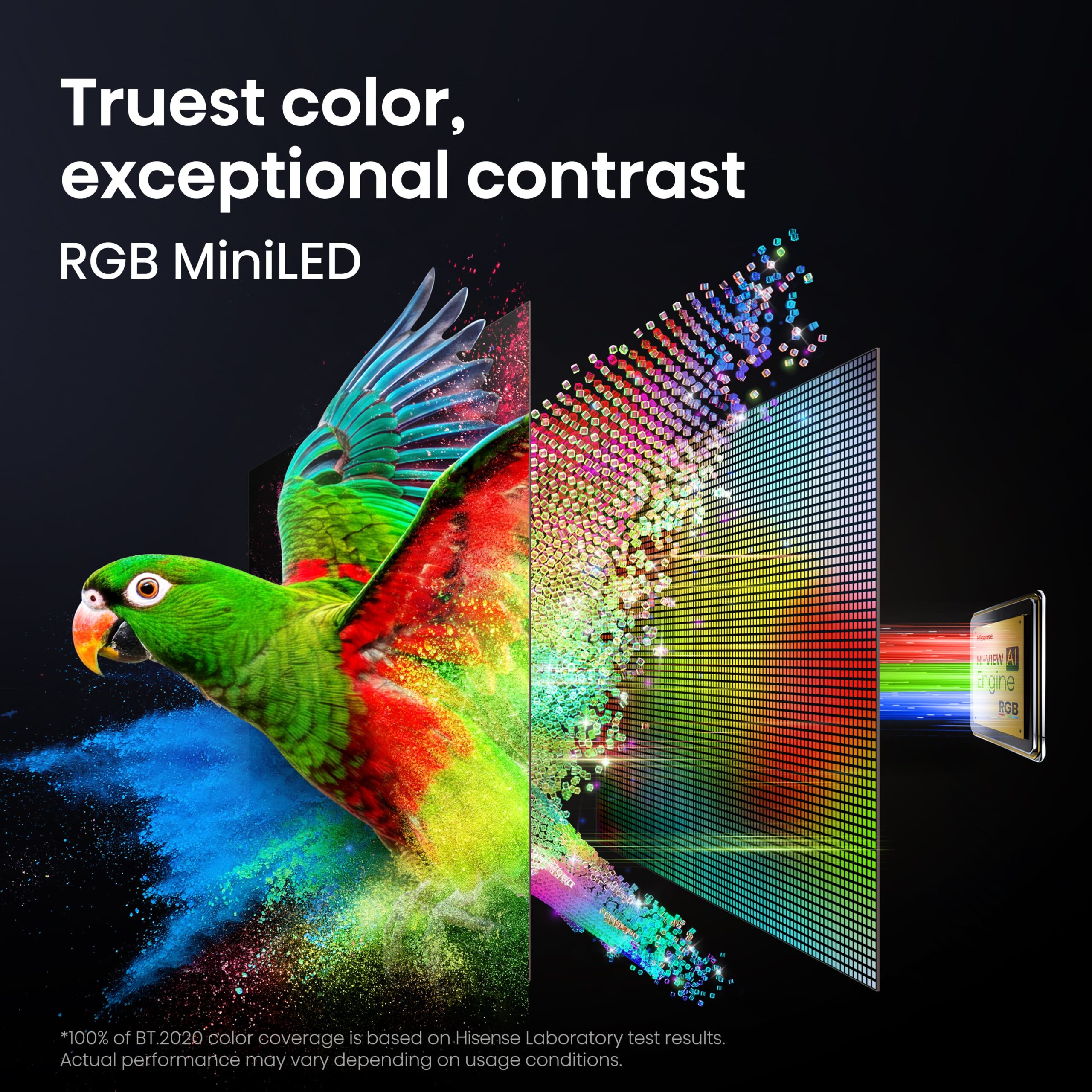 Hisense - 85" Class UR9 RGB MiniLED Series UHD 4K HDR Smart Google TV (2026) - Image 5