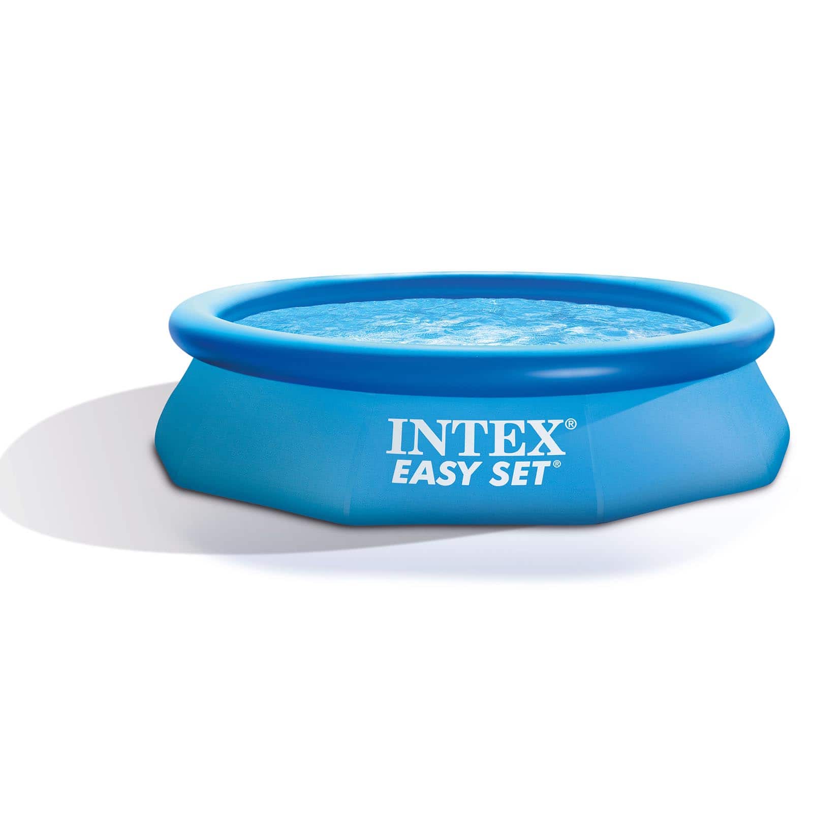 Intex - 10'x2.5' Kid Swimming Pool w/Filter Pump & Cleaning Maintenance Kit - Image 2