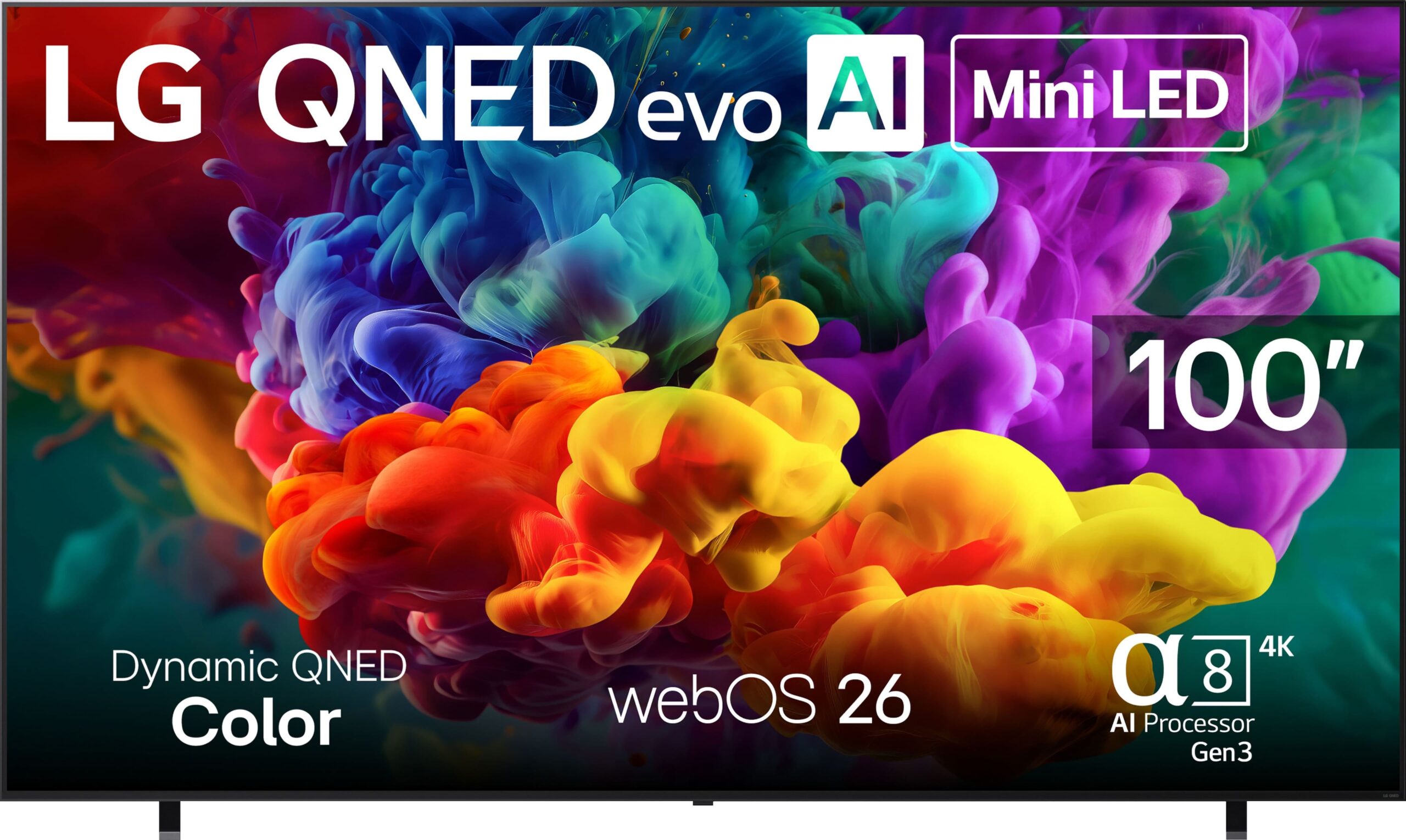 LG - 100" Class 84B Series QNED evo AI Mini LED 4K Smart webOS TV (2026) - Image 2